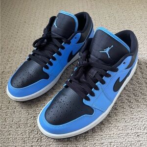 Air Jordan 1 Low ‘University Blue Black’ Men's Size 10.5